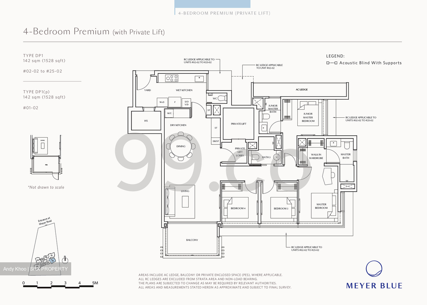 Meyer Blue (D15), Apartment #452545241